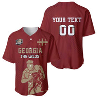 Custom Georgia Rugby Baseball Jersey The Lelos Go Champions