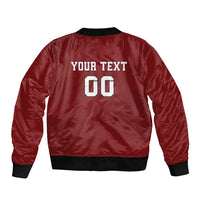 Custom Georgia Rugby Bomber Jacket The Lelos Go Champions