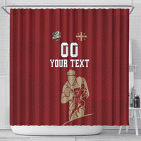 Custom Georgia Rugby Shower Curtain The Lelos Go Champions - Wonder Print Shop
