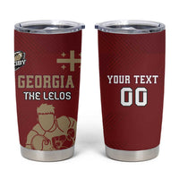 Custom Georgia Rugby Tumbler Cup The Lelos Go Champions - Wonder Print Shop