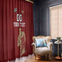 Custom Georgia Rugby Window Curtain The Lelos Go Champions - Wonder Print Shop