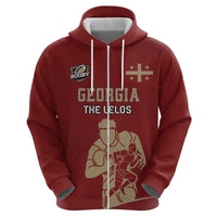 Custom Georgia Rugby Zip Hoodie The Lelos Go Champions - Wonder Print Shop