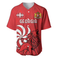 Personalized Georgia Baseball Jersey Lion Borjgali