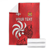 Personalized Georgia Blanket Lion Borjgali
