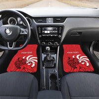 Personalized Georgia Car Mats Lion Borjgali