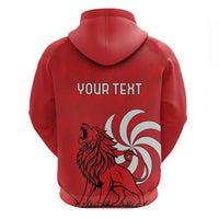 Personalized Georgia Hoodie Lion Borjgali