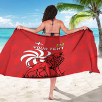 Personalized Georgia Sarong Lion Borjgali - Wonder Print Shop