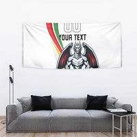 Custom Portugal Football Tapestry A Selecao das Quinas Dragon Mascot