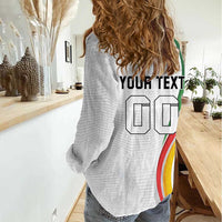 Custom Portugal Football Women Casual Shirt A Selecao das Quinas Dragon Mascot