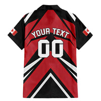 Custom Canada Hockey Family Matching Mermaid Dress and Hawaiian Shirt Black Bear Playing Ice Hockey