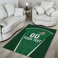 Custom Northern Ireland Football Area Rug Norn Iron Go Champions