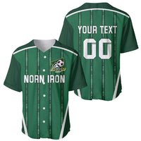 Custom Northern Ireland Football Baseball Jersey Norn Iron Go Champions