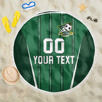 Custom Northern Ireland Football Beach Blanket Norn Iron Go Champions