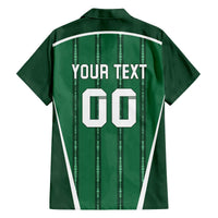 Custom Northern Ireland Football Family Matching Off The Shoulder Long Sleeve Dress and Hawaiian Shirt Norn Iron Go Champions