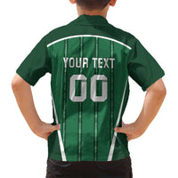 Custom Northern Ireland Football Family Matching Off Shoulder Maxi Dress and Hawaiian Shirt Norn Iron Go Champions