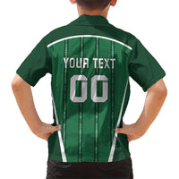 Custom Northern Ireland Football Family Matching Short Sleeve Bodycon Dress and Hawaiian Shirt Norn Iron Go Champions