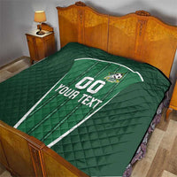 Custom Northern Ireland Football Quilt Norn Iron Go Champions