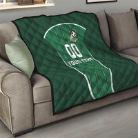 Custom Northern Ireland Football Quilt Norn Iron Go Champions