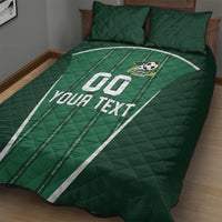 Custom Northern Ireland Football Quilt Bed Set Norn Iron Go Champions