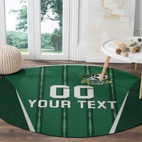 Custom Northern Ireland Football Round Carpet Norn Iron Go Champions