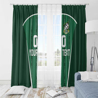 Custom Northern Ireland Football Window Curtain Norn Iron Go Champions