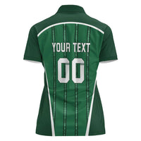 Custom Northern Ireland Football Women Polo Shirt Norn Iron Go Champions