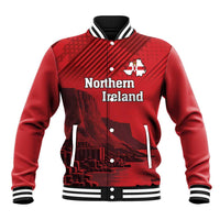 Personalized Northern Ireland Baseball Jacket Giant’s Causeway Retro Style