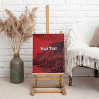 Personalized Northern Ireland Canvas Wall Art Giant’s Causeway Retro Style