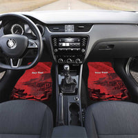 Personalized Northern Ireland Car Mats Giant’s Causeway Retro Style