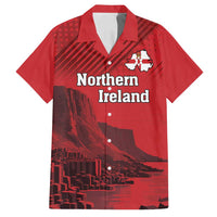 Personalized Northern Ireland Family Matching Off Shoulder Short Dress and Hawaiian Shirt Giant’s Causeway Retro Style