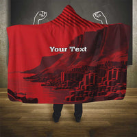 Personalized Northern Ireland Hooded Blanket Giant’s Causeway Retro Style