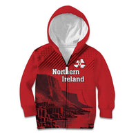 Personalized Northern Ireland Kid Hoodie Giant’s Causeway Retro Style