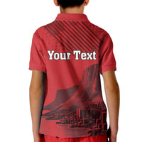 Personalized Northern Ireland Kid Polo Shirt Giant’s Causeway Retro Style