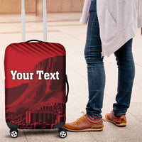 Personalized Northern Ireland Luggage Cover Giant’s Causeway Retro Style