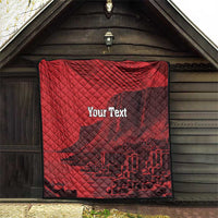 Personalized Northern Ireland Quilt Giant’s Causeway Retro Style