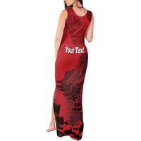 Personalized Northern Ireland Tank Maxi Dress Giant’s Causeway Retro Style