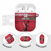 Hungary Basketball Custom AirPods Case Come On Magyars Grunge Style - Wonder Print Shop