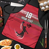 Hungary Basketball Custom Apron Come On Magyars Grunge Style - Wonder Print Shop