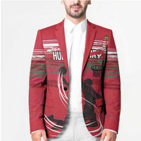 Hungary Basketball Custom Blazer Come On Magyars Grunge Style - Wonder Print Shop