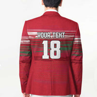 Hungary Basketball Custom Blazer Come On Magyars Grunge Style - Wonder Print Shop