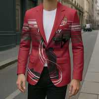 Hungary Basketball Custom Blazer Come On Magyars Grunge Style - Wonder Print Shop
