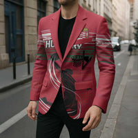 Hungary Basketball Custom Blazer Come On Magyars Grunge Style - Wonder Print Shop