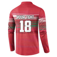 Hungary Basketball Custom Button Sweatshirt Come On Magyars Grunge Style - Wonder Print Shop