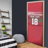 Hungary Basketball Custom Door Cover Come On Magyars Grunge Style - Wonder Print Shop