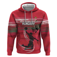Hungary Basketball Custom Hoodie Come On Magyars Grunge Style - Wonder Print Shop