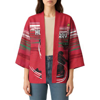Hungary Basketball Custom Kimono Come On Magyars Grunge Style - Wonder Print Shop