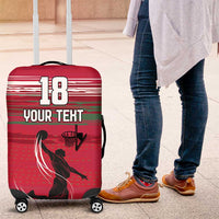 Hungary Basketball Custom Luggage Cover Come On Magyars Grunge Style - Wonder Print Shop