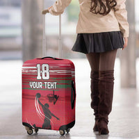 Hungary Basketball Custom Luggage Cover Come On Magyars Grunge Style - Wonder Print Shop