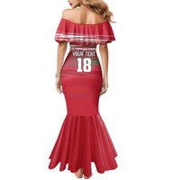 Hungary Basketball Custom Mermaid Dress Come On Magyars Grunge Style - Wonder Print Shop