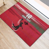 Hungary Basketball Custom Rubber Doormat Come On Magyars Grunge Style - Wonder Print Shop